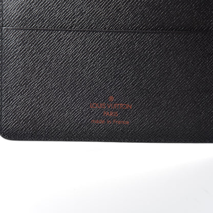 Louis Vuitton Epi Medium Ring Agenda Cover Black 6 of 8