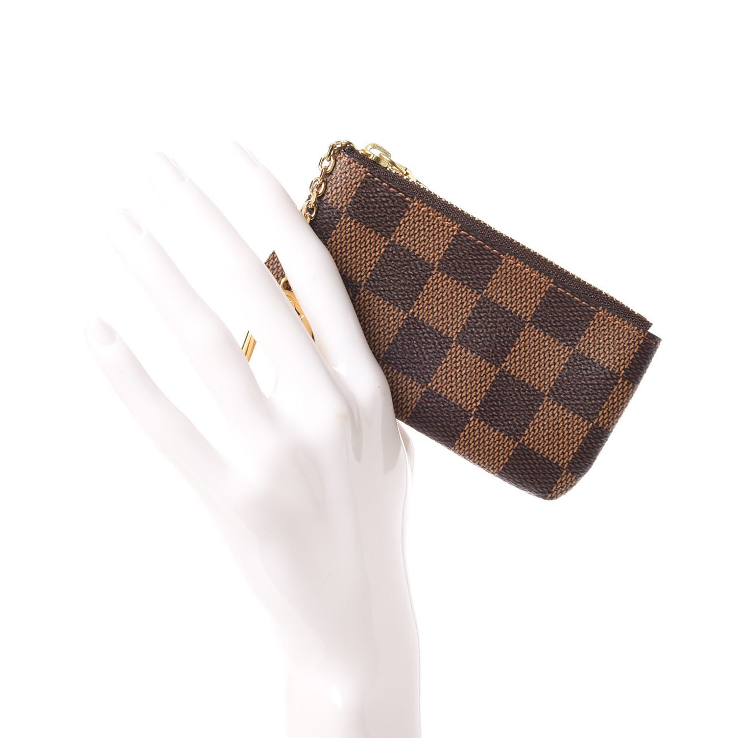 Damier Ebene Key Pouch