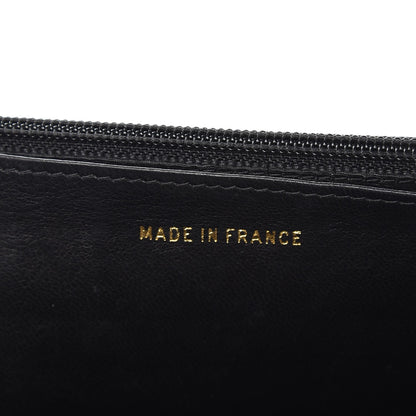 Chanel Caviar Timeless CC Wallet On Chain WOC Black 7 of 9