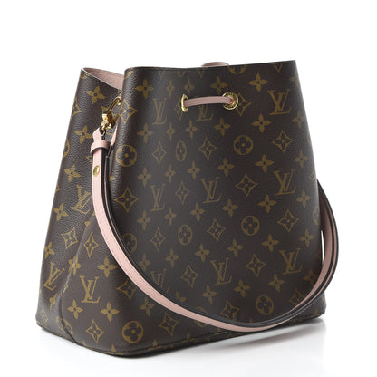 Louis Vuitton Monogram Neonoe MM Rose Poudre 3 of 9