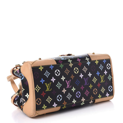 Louis Vuitton Monogram Multicolor Claudia Black 4 of 9