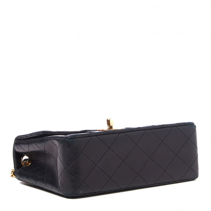 Chanel Lambskin Quilted Mini Square Flap Black 3 of 9