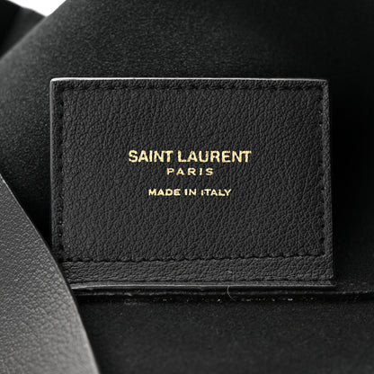 Saint Laurent Calfskin Large Shopping Tote Black 7 of 12