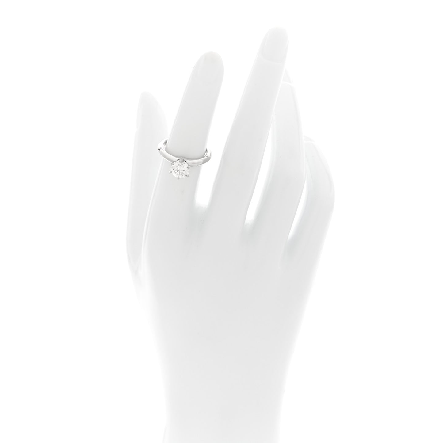 Platinum Diamond 1.15ct Solitaire Engagement Ring 49 4.75