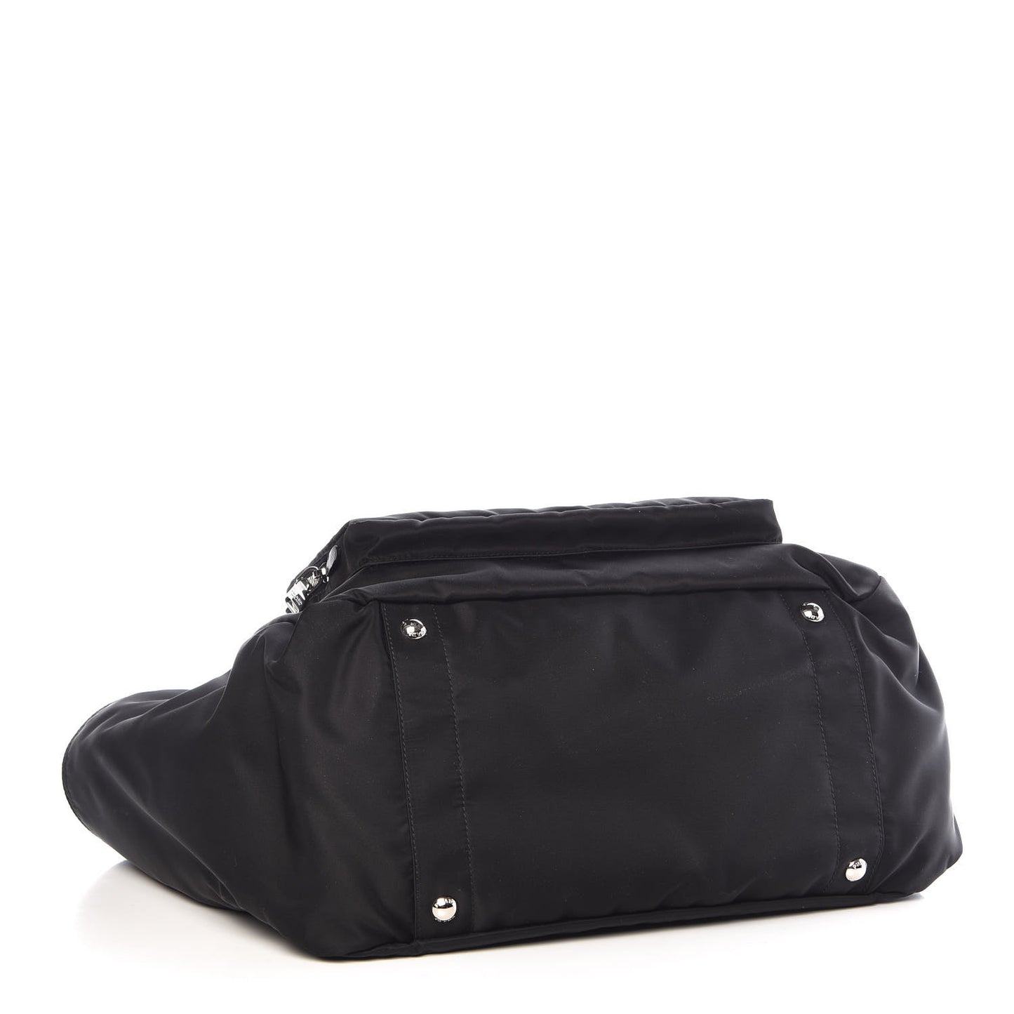 Nylon Vela Baby Bag Black