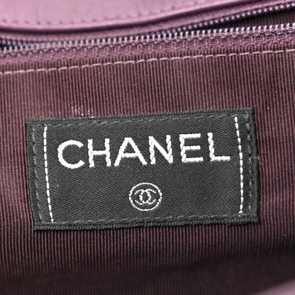 Chanel Lambskin Chocolate Bar Mademoiselle Flap Purple 6 of 14