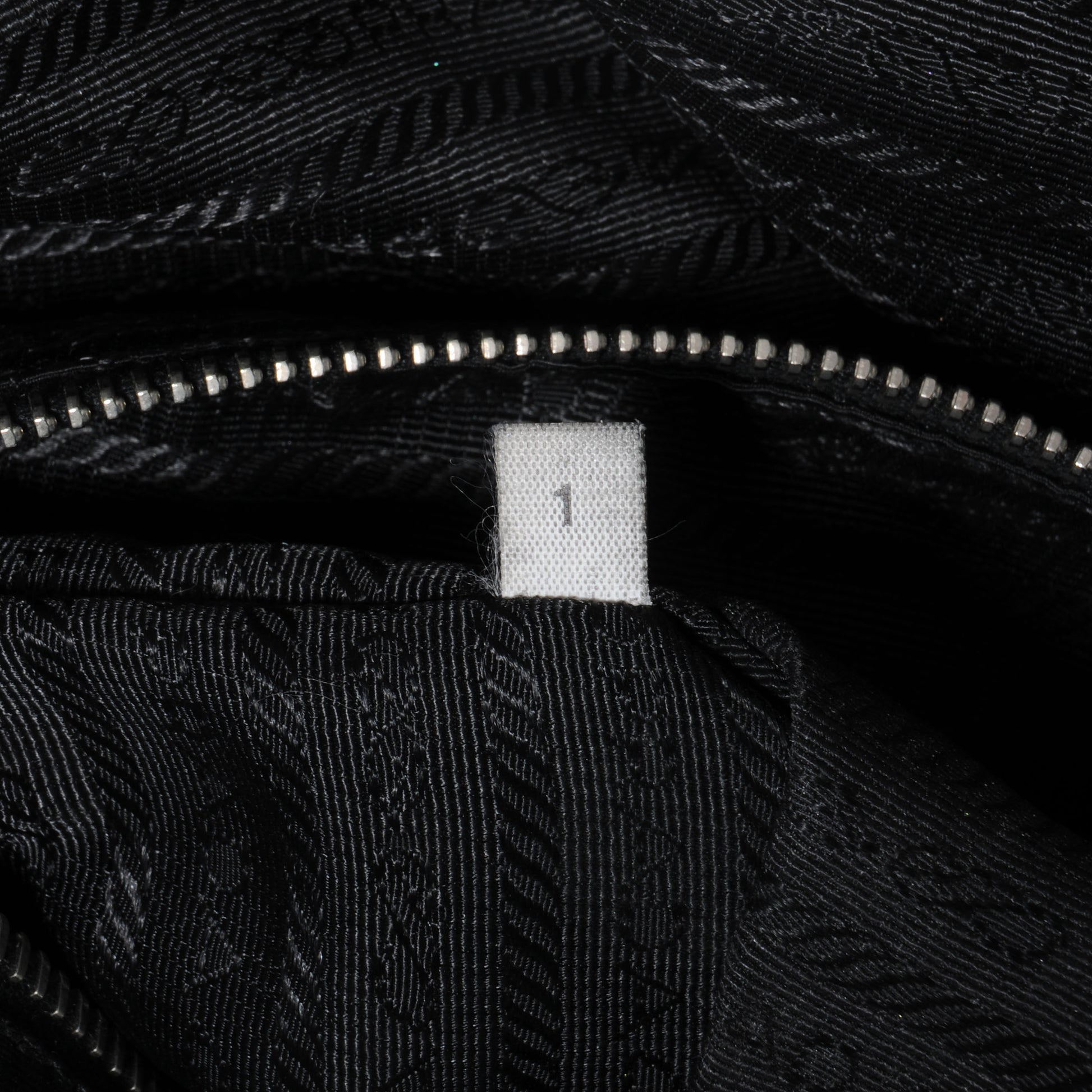 Prada Glace Calf Bowler Bag Black 9 of 10