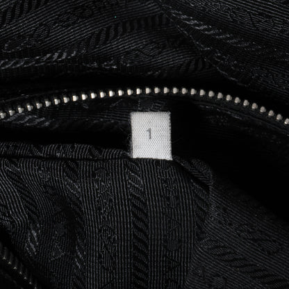 Prada Glace Calf Bowler Bag Black 9 of 10