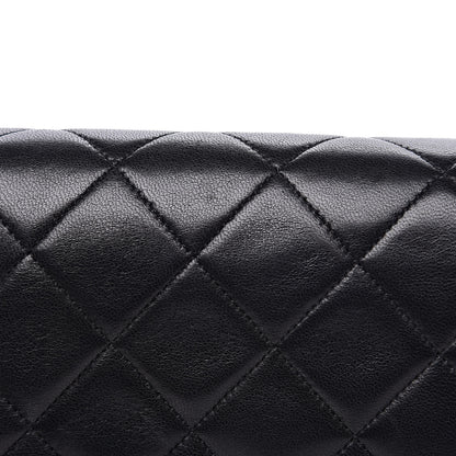Chanel Lambskin Quilted Medium Single Flap Black 15 of 16