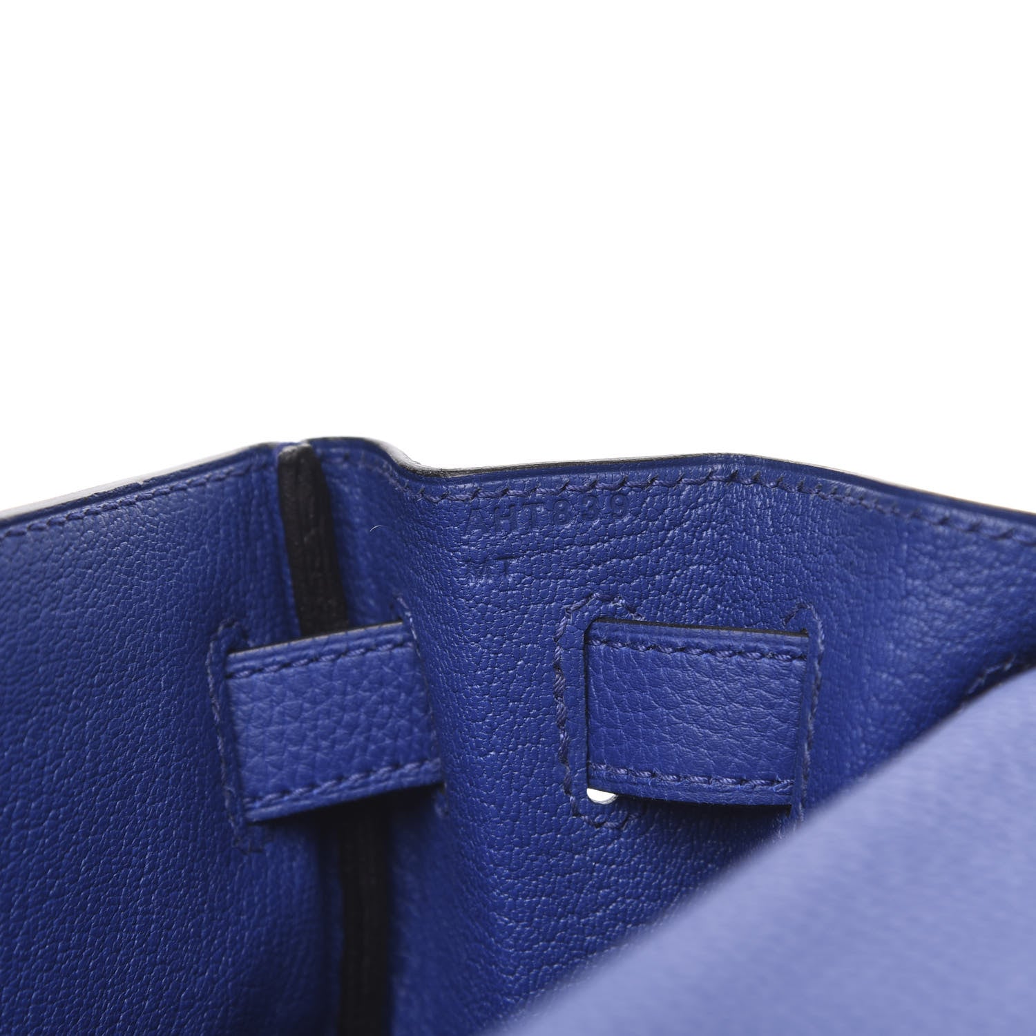 Hermes Togo Au Galop Kelly Retourne 28 Bleu Electrique 6 of 12