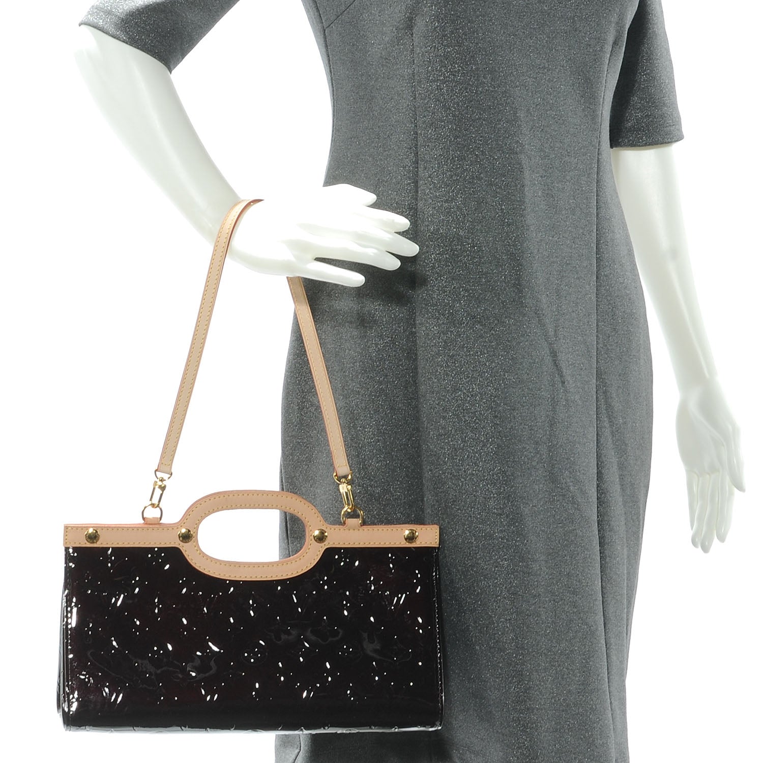 Louis Vuitton Vernis Roxbury Drive Amarante 2 of 7