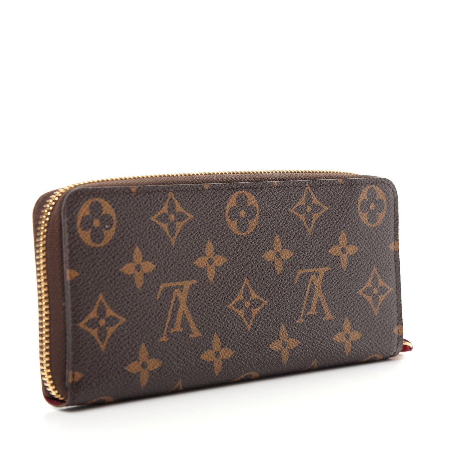 Monogram Clemence Wallet Fuchsia