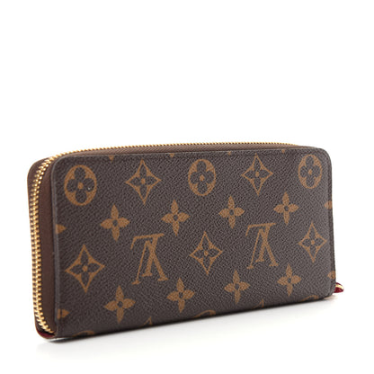 Louis Vuitton Monogram Clemence Wallet Fuchsia 3 of 8