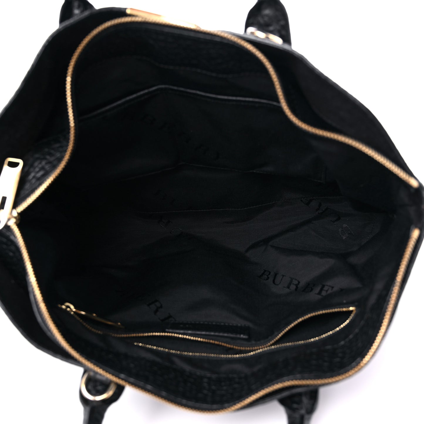 Heritage Grain Check Embossed Medium Dewsbury Tote Black