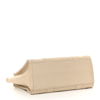Marc Jacobs Cotton Canvas Medium The Traveler Tote Bag Beige 4 of 10