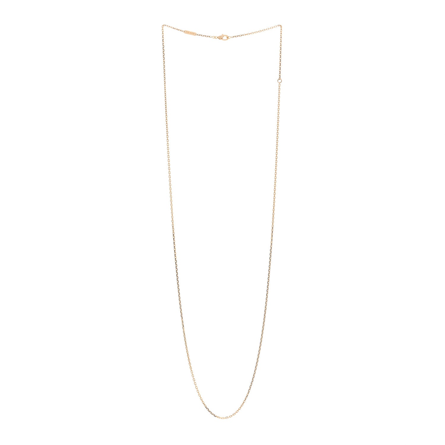 Van Cleef & Arpels 18K Yellow Gold Trace Chain 70cm 3 of 5