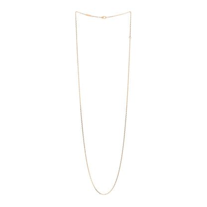 Van Cleef & Arpels 18K Yellow Gold Trace Chain 70cm 3 of 5