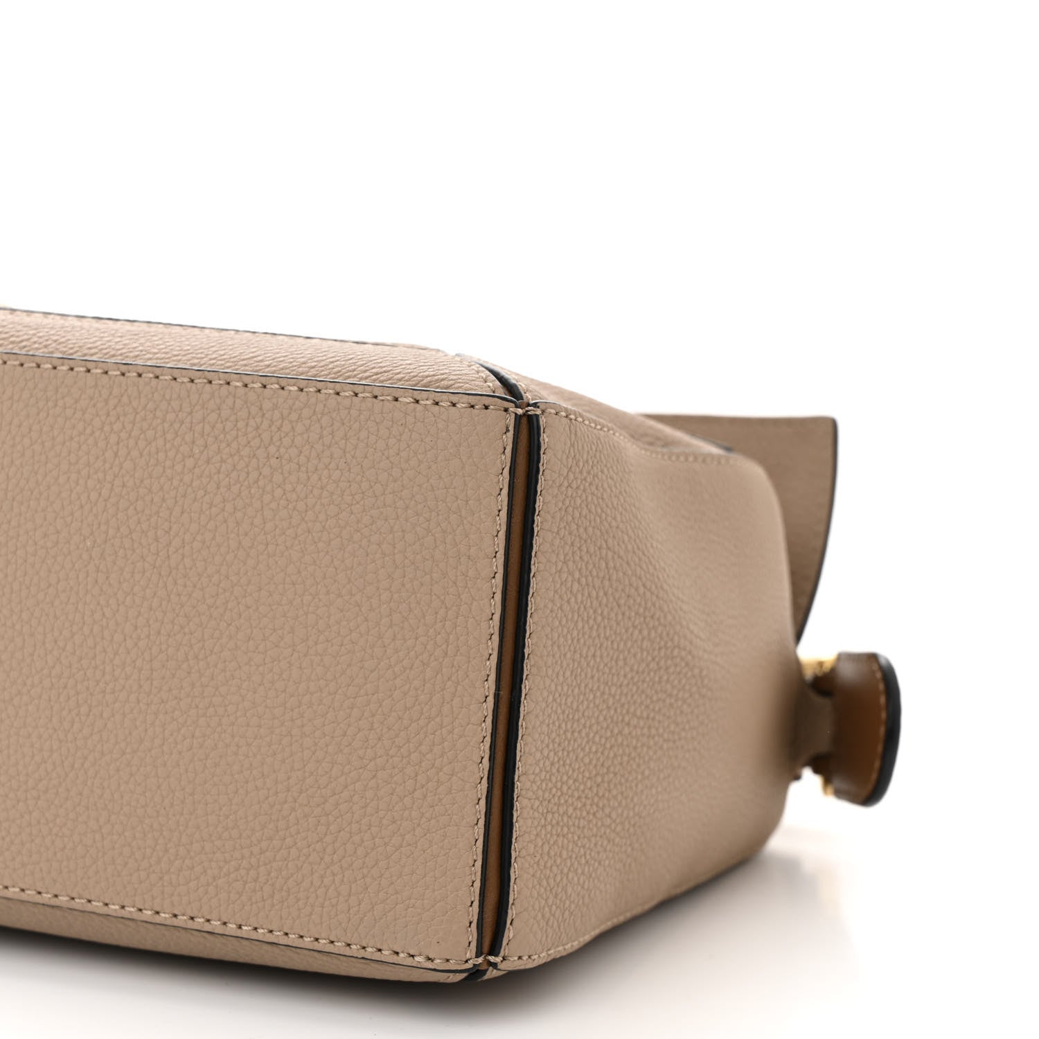 Loewe Grained Calfskin Small Puzzle Bag Sand Mink 9 of 9