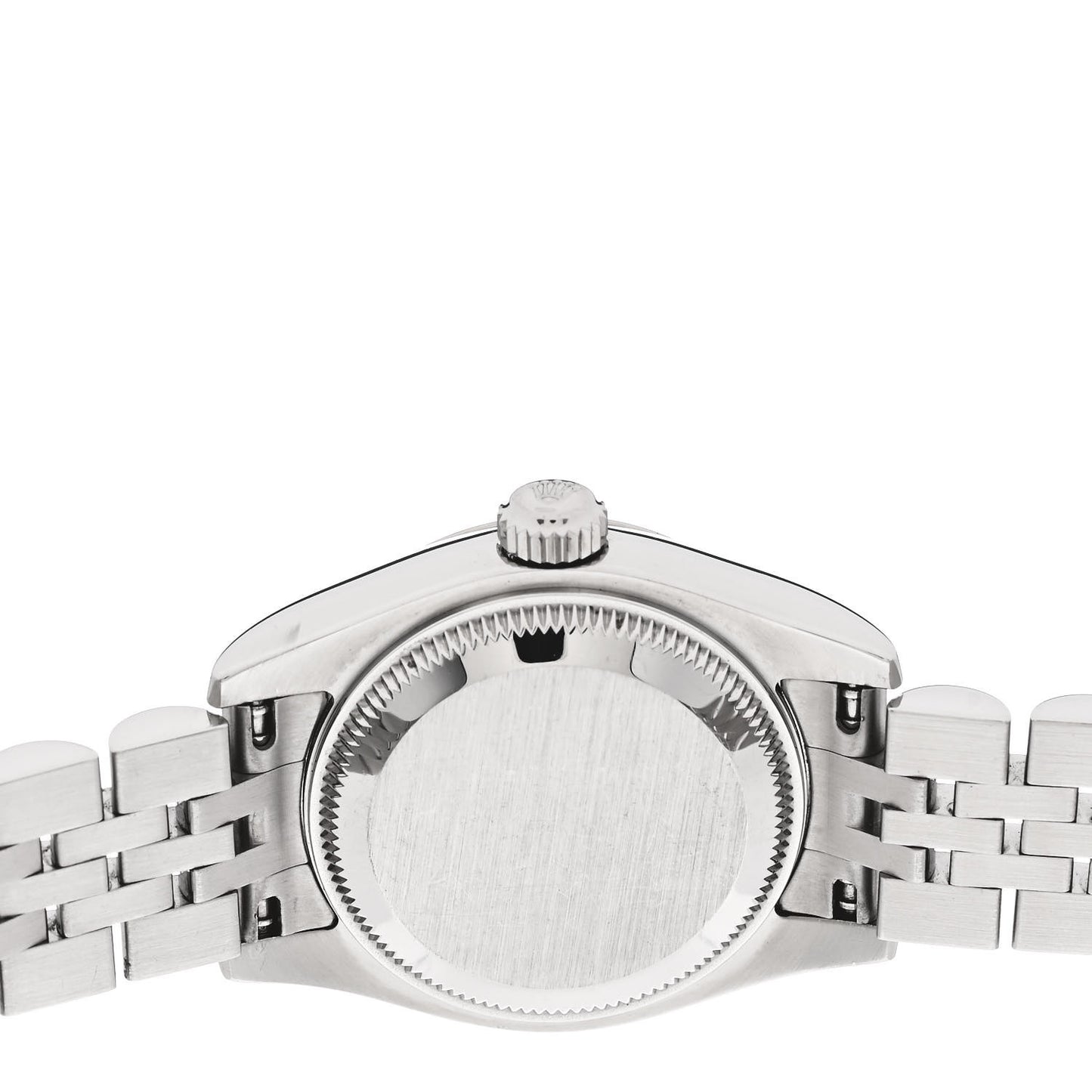 Stainless Steel 18K White Gold Diamond 31mm Oyster Perpetual Datejust Watch Black