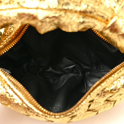 Bottega Veneta Metallic Nappa Intrecciato Mini Jodie Gold 4 of 6