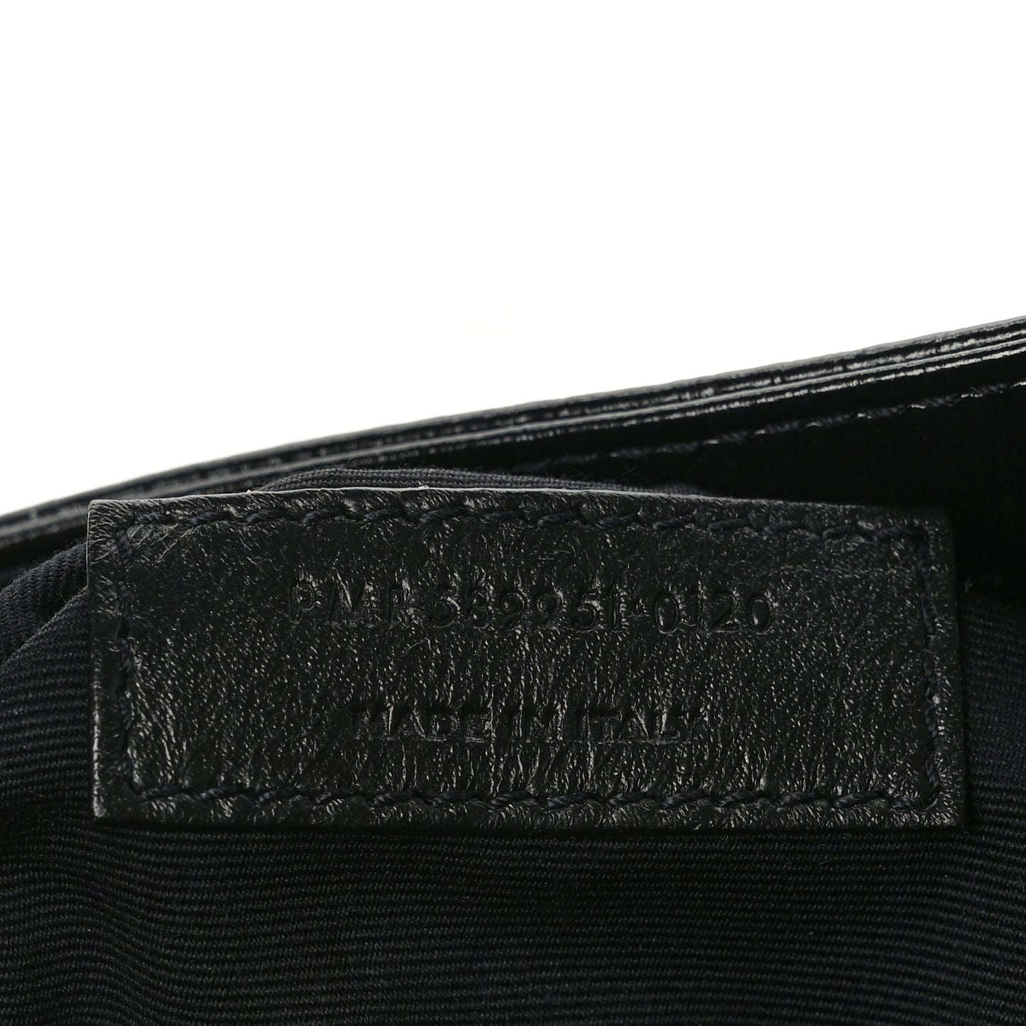 Crinkled Calfskin Matelasse Monogram Medium Niki Shopper Tote Black