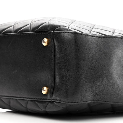Chanel Lambskin Quilted Large Chanel 19 Shopping Tote Black 10 of 11