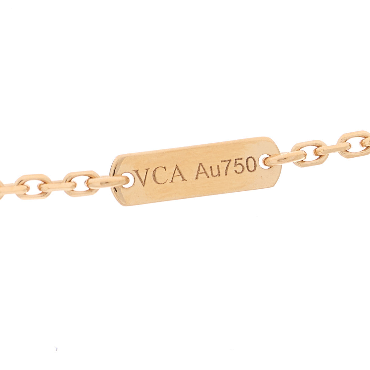 Van Cleef & Arpels 18K Rose Gold Diamond Small Frivole Pendant Pave Necklace 4 of 6