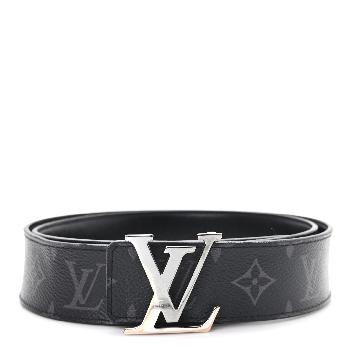 Monogram Eclipse Taigarama 40mm LV Initiales Reversible Belt 95 38 95 38 Black