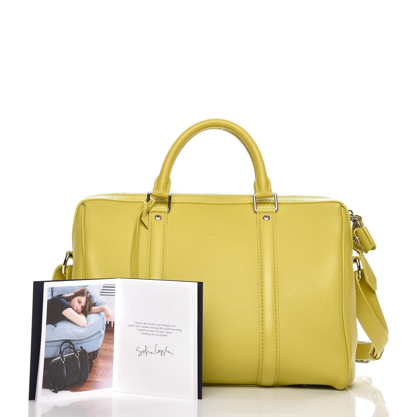 Veau Cachemire SC Bag PM Pistache