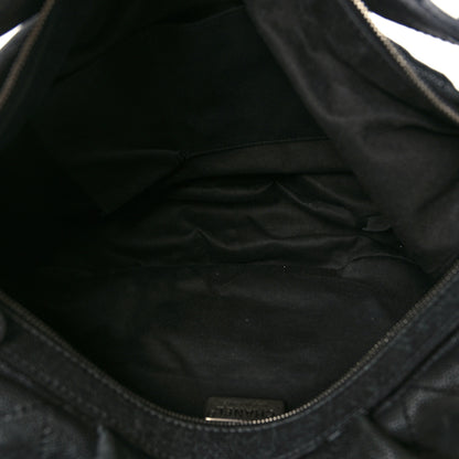 Chanel Caviar Stitched Outdoor Ligne Hobo Black 4 of 8