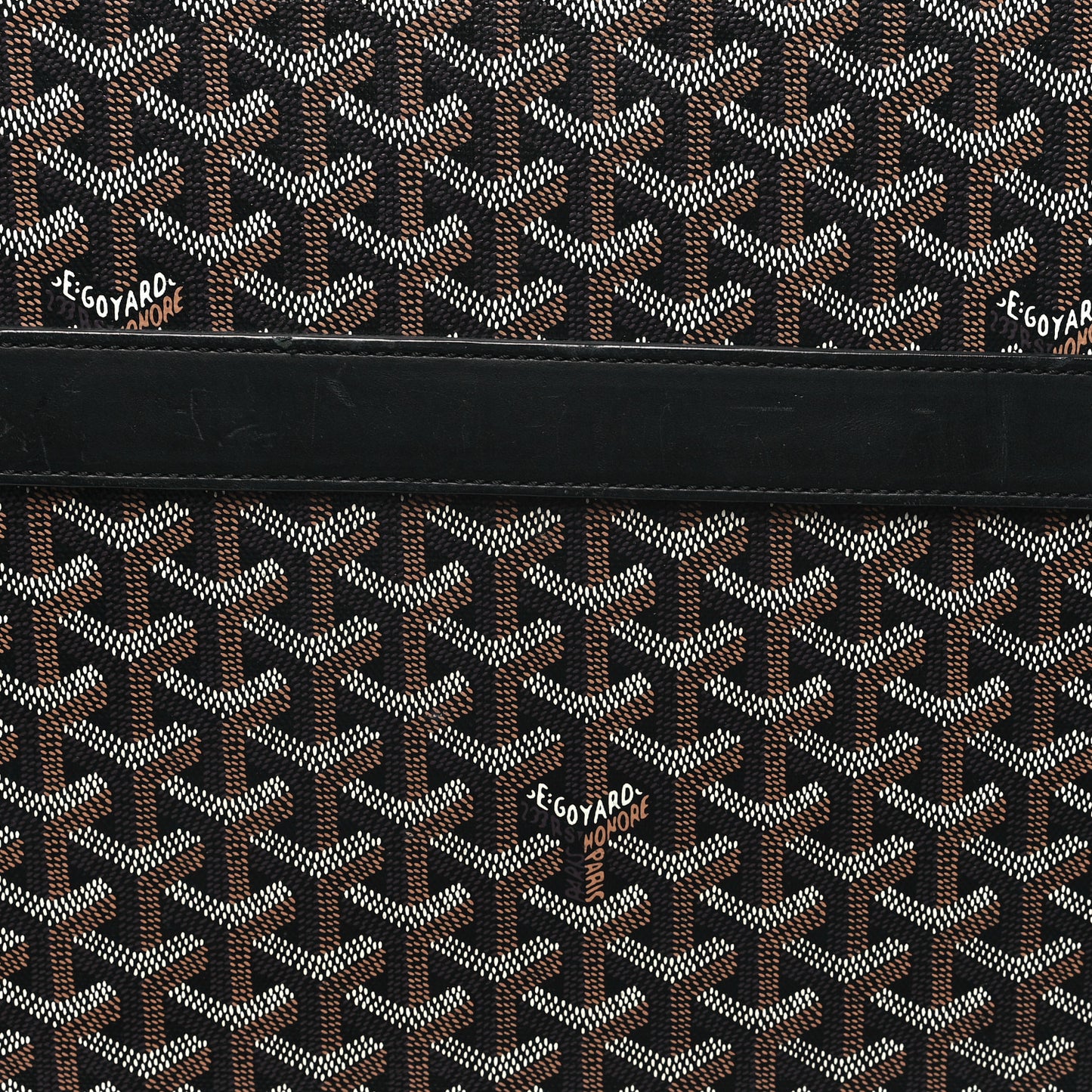 Goyardine Bourget PM Black