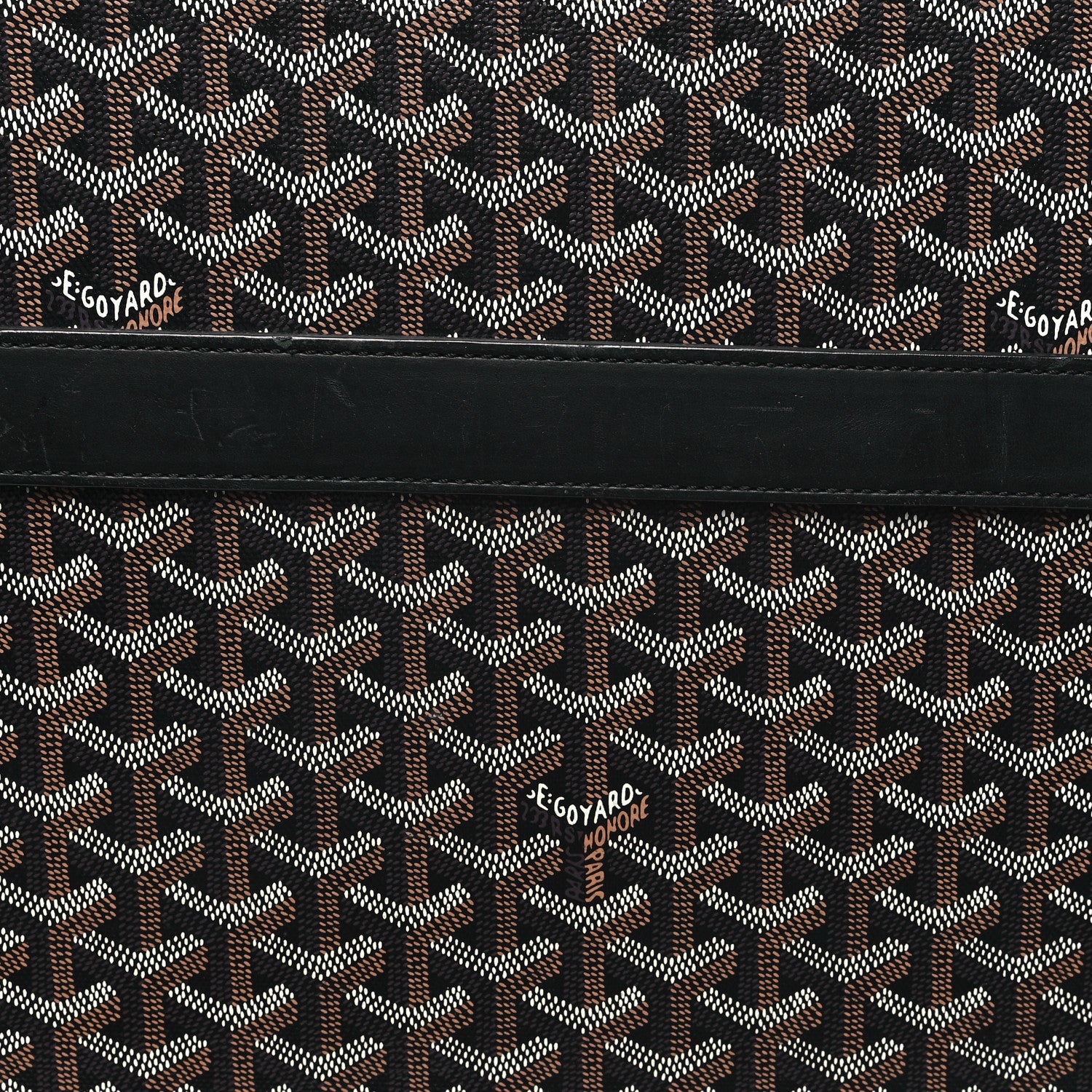 Goyard Goyardine Bourget PM Black 8 of 15