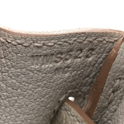Hermes Togo Birkin 25 Gris Perle 7 of 12