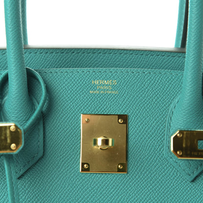 Hermes Epsom Birkin 30 Vert Verone 8 of 11