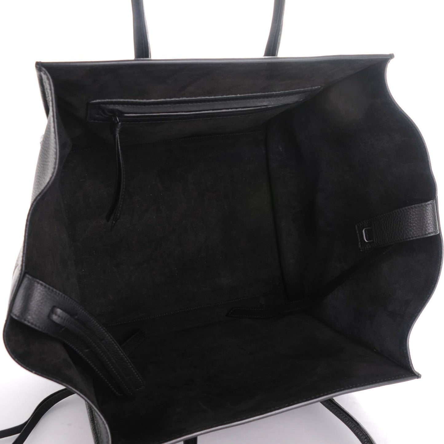 Supple Calfskin Medium Phantom Luggage Black