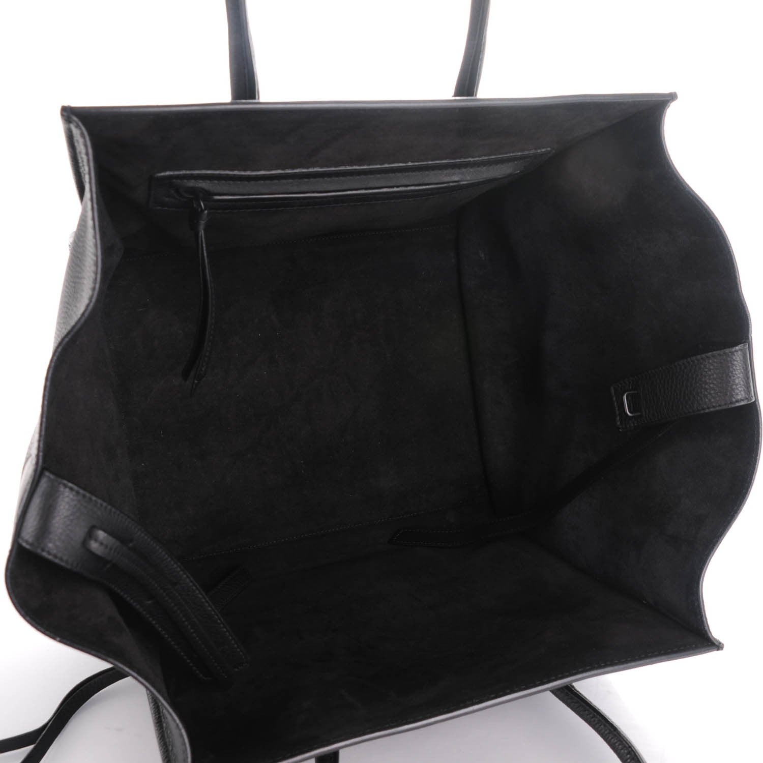 Celine Supple Calfskin Medium Phantom Luggage Black 5 of 7