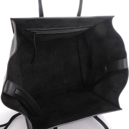 Celine Supple Calfskin Medium Phantom Luggage Black 5 of 7