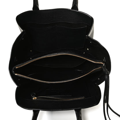 Nancy Gonzalez Calfskin Crocodile Cristie Satchel Black 5 of 12