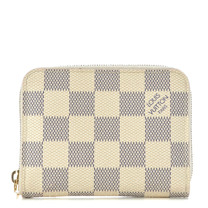 Louis Vuitton Damier Azur Zippy Coin Purse 1 of 9