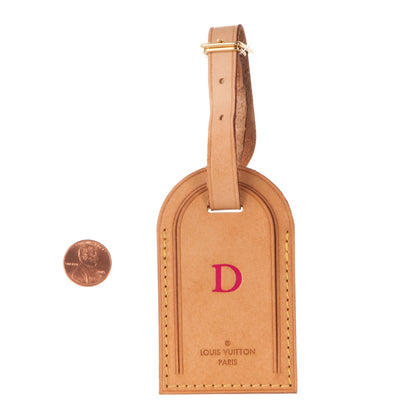 Louis Vuitton Vachetta Luggage Tag 2 of 3