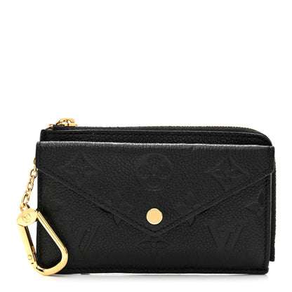Louis Vuitton Empreinte Recto Verso Card Holder Black 1 of 11