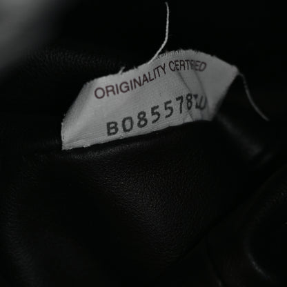 Bottega Veneta Smooth Butter Calfskin Small The Shoulder Pouch Black 7 of 9