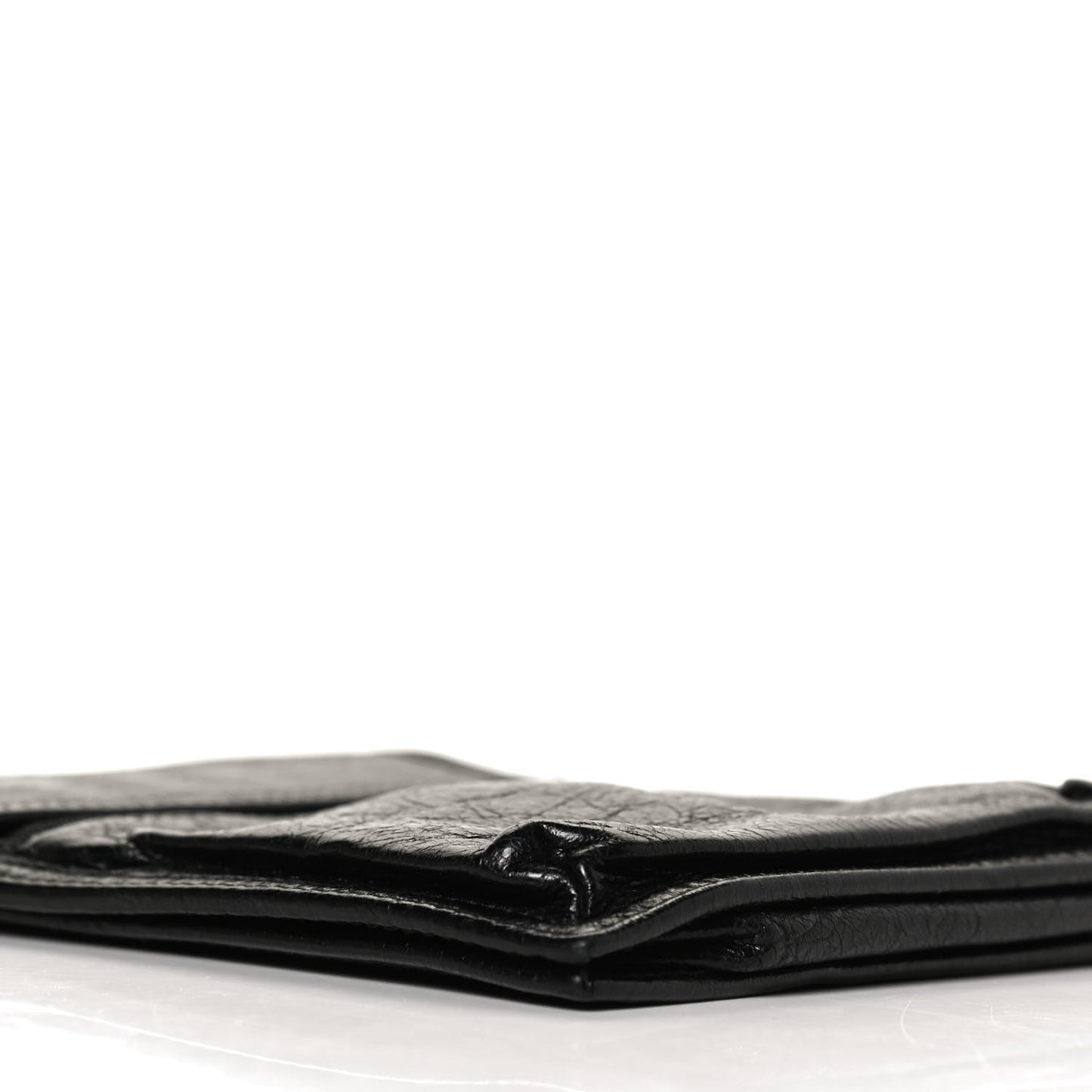 Agneau Arena Small Explorer Crossbody Pouch Black