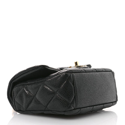 Chanel Grained Lambskin Quilted Mini Flap Black 4 of 11