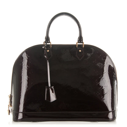 Louis Vuitton Vernis Alma GM Amarante 1 of 7