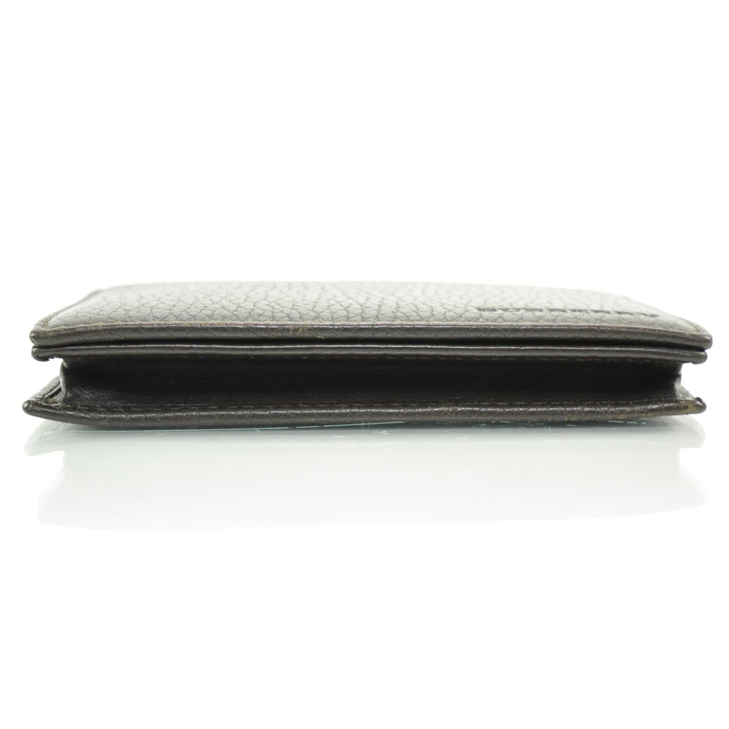 Burberry Leather Card Case Wallet Brown 5 of 8