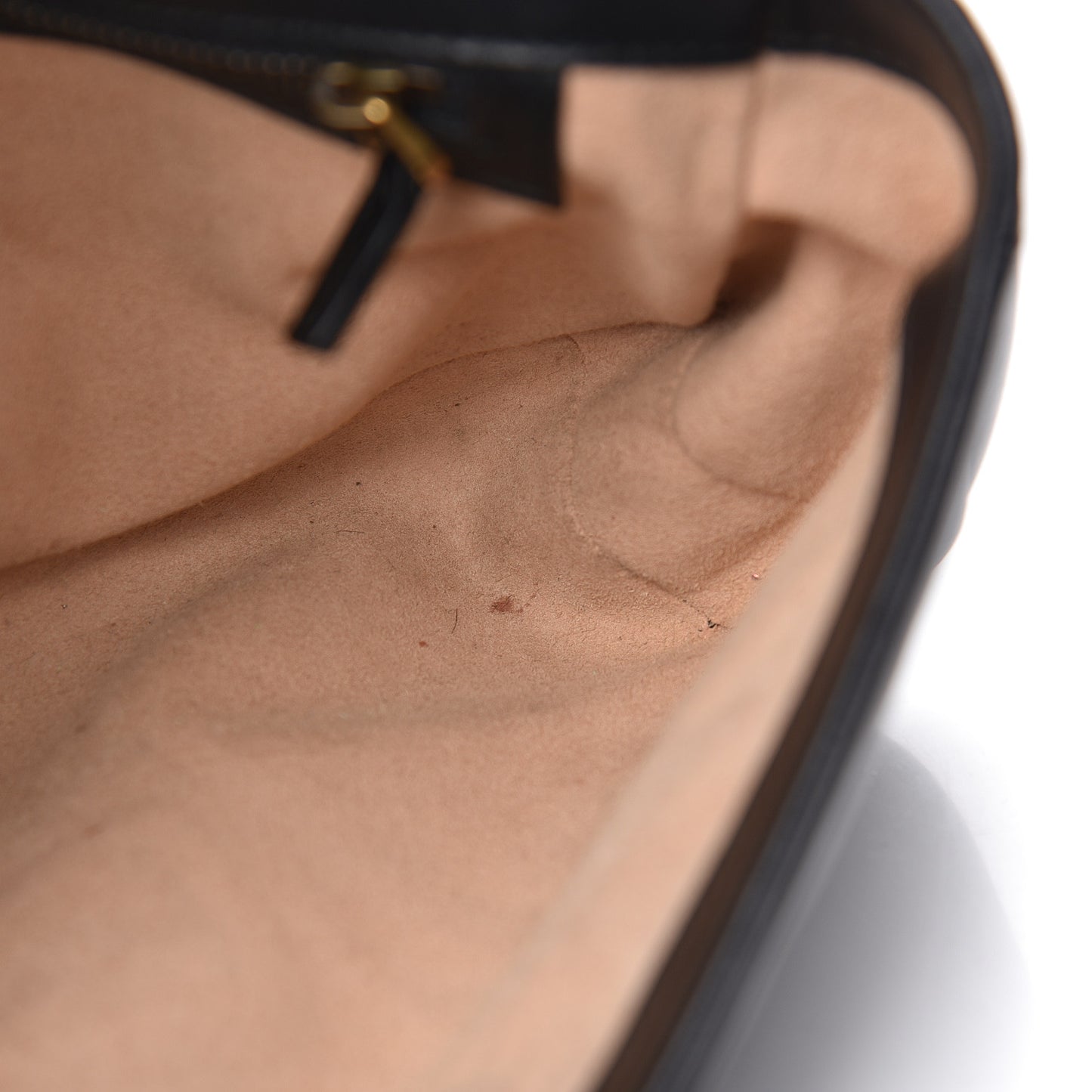 Calfskin Matelasse Small GG Marmont Shoulder Bag Black