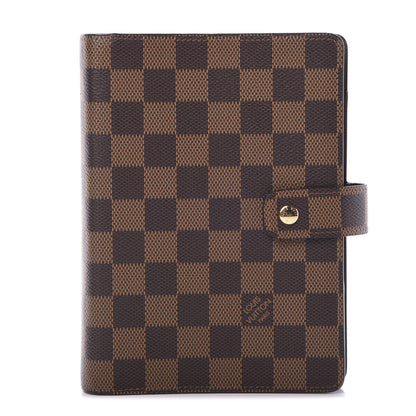 Louis Vuitton Damier Ebene Medium Ring Agenda Cover 1 of 6