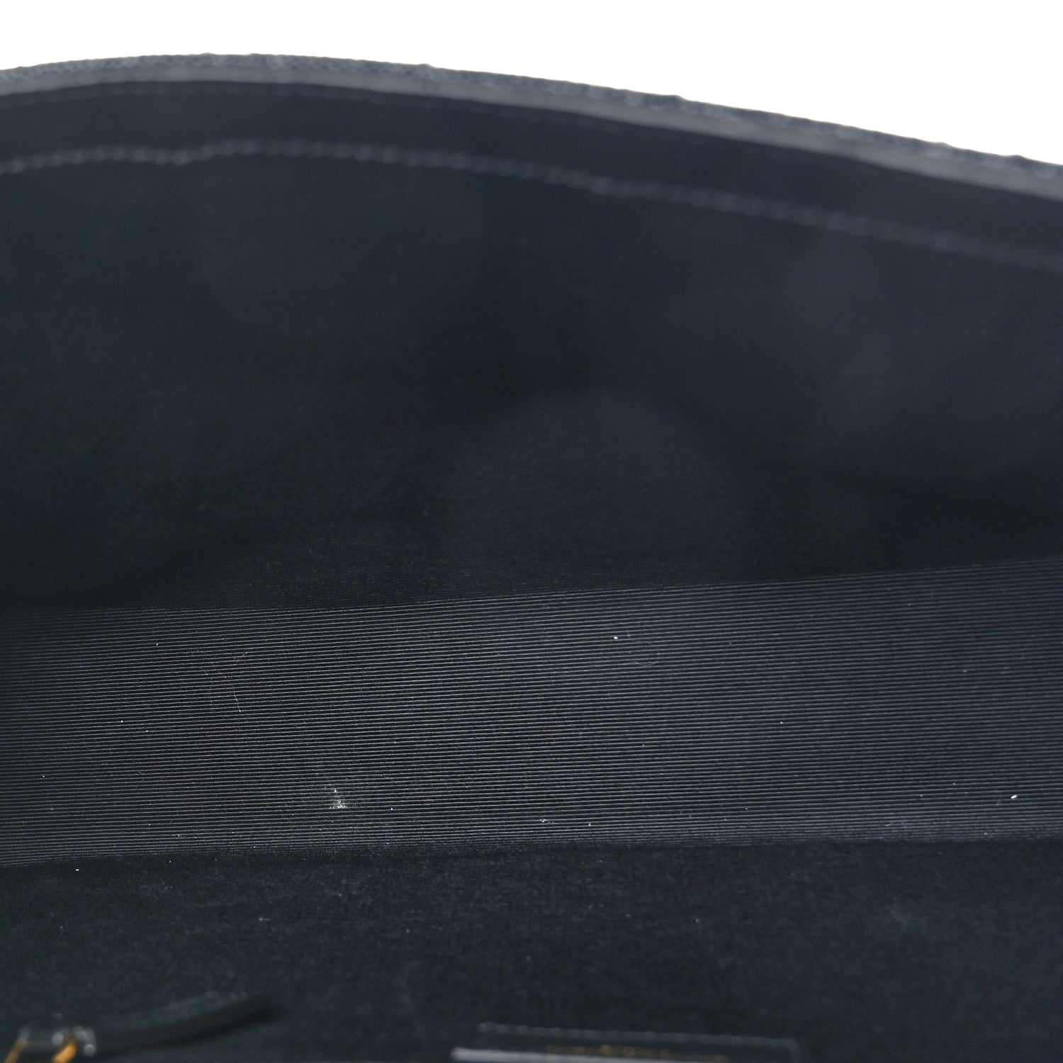 Saint Laurent Grain De Poudre Textured Mixed Matelasse Large Triquilt Monogram Satchel Black 5 of 8
