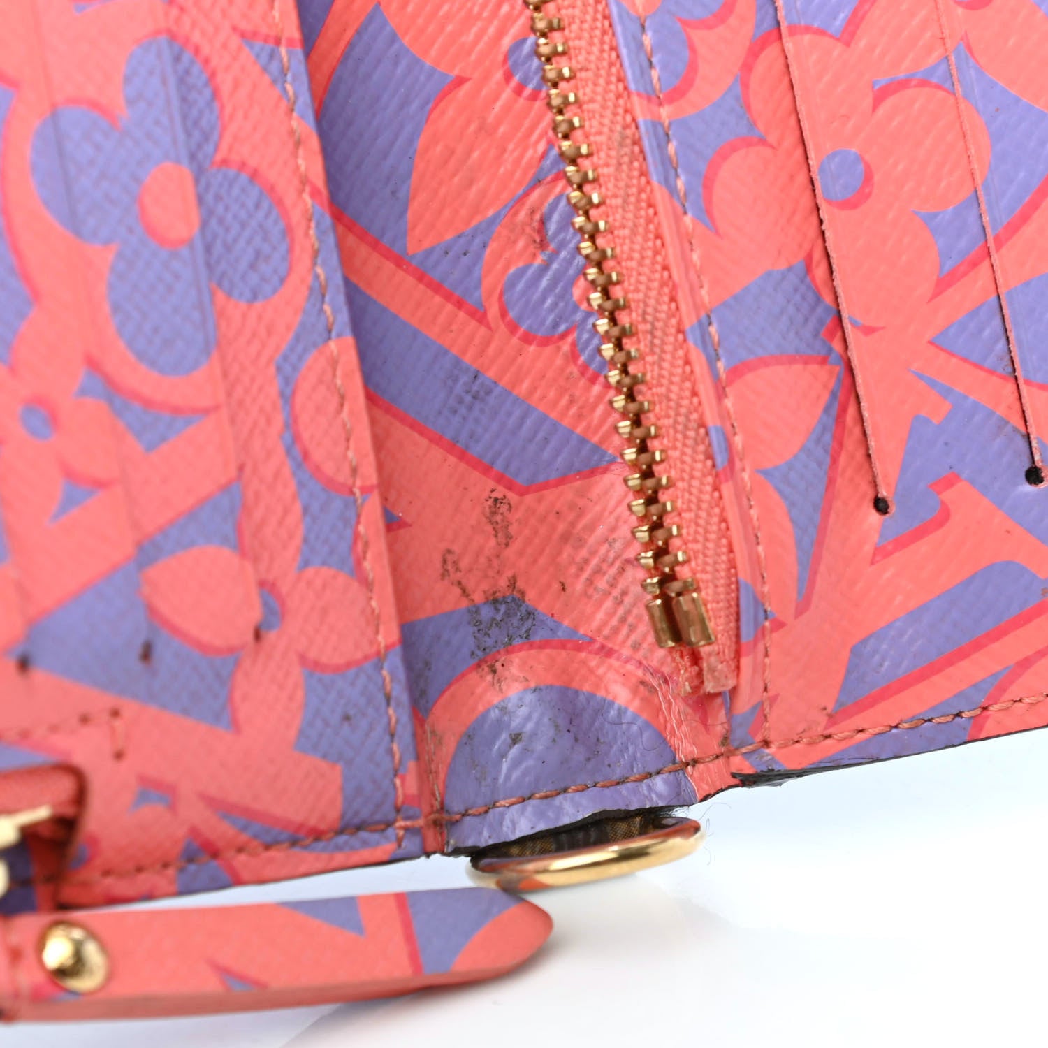 Louis Vuitton Sweet Monogram Insolite Wallet Corail 8 of 10